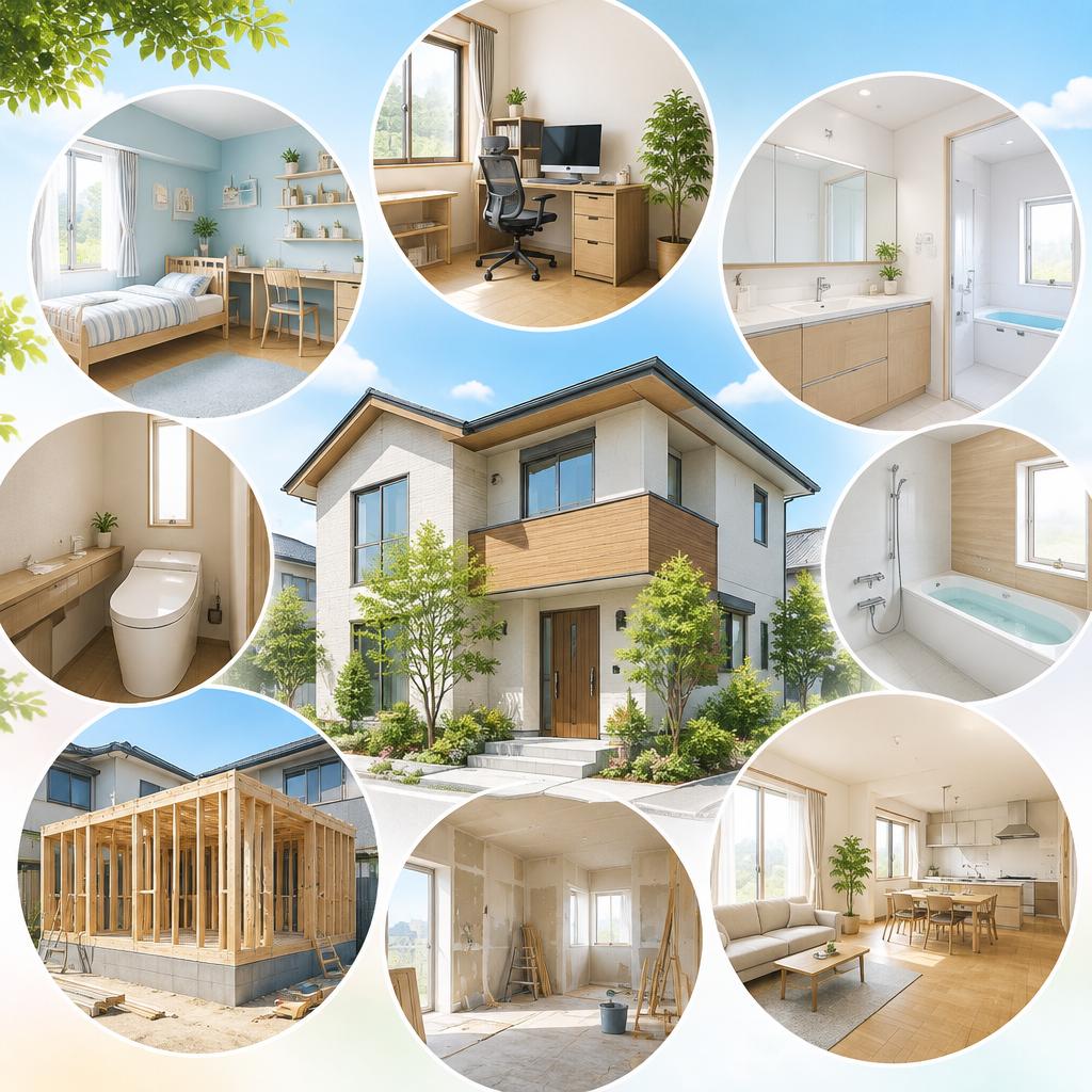 個室リノベーションから、住まい全体の再設計まで